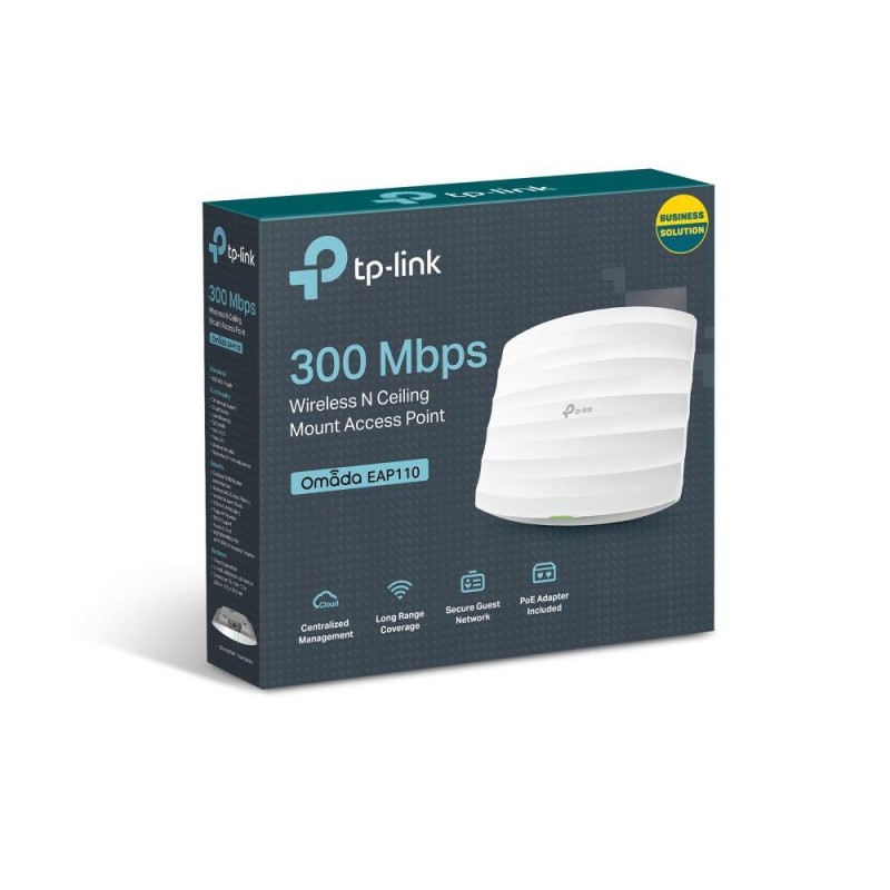 EAP110 Access Point N300 2.4 GHz PoE | PartsPC.pl