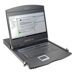Konsola modułowa 19" LCD DIGITUS z touchpad KVM 8 portów 1U … | PartsPC.pl