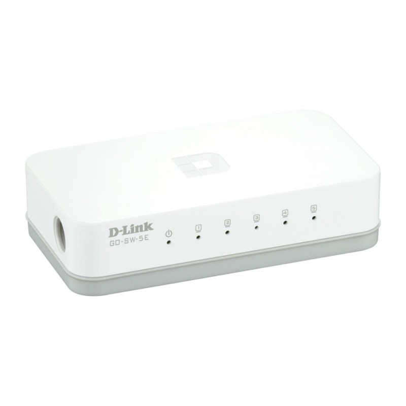 Switch niezarządzalny D-Link 5-portowy GO-SW-5E | PartsPC.pl