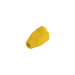 Osłonka na wtyk RJ45 Lanberg 100 szt żółta | PartsPC.pl
