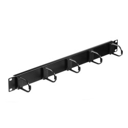 Organizator kabli 19''/1U - czarny Netrack | PartsPC.pl