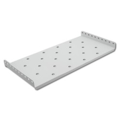 Półka do szafy Rack stała | 490x250 | Szara | PartsPC.pl