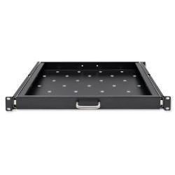 Półka z uchwytem do szafy RACK | 600x600 | wysuwana | PartsPC.pl