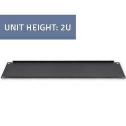 Panel zaślepiający do szaf RACK 19" | 2U | PartsPC.pl