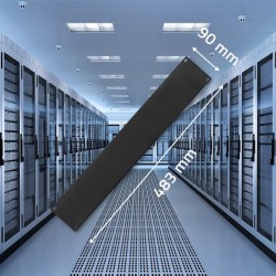 Panel zaślepiający do szaf RACK 19" | 2U | PartsPC.pl