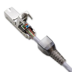 Wtyk RJ45 beznarzędziowy STP | CAT6 | JACK PIN | T568B | T56… | PartsPC.pl