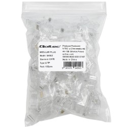Wtyk złącze modularne RJ45 | CAT6 | UTP | Pozłacane styki | … | PartsPC.pl