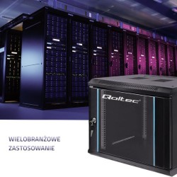 Szafa RACK 19 cali | 9U | 600 x 500 x 450 | PartsPC.pl