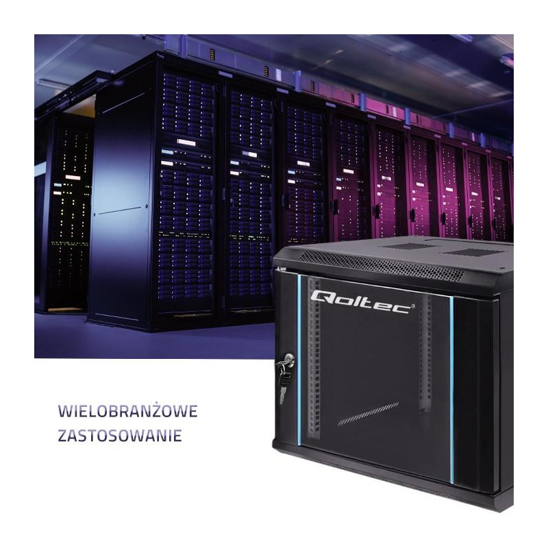 Szafa RACK 19 cali | 9U | 600 x 500 x 450 | PartsPC.pl