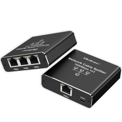 Rozdzielacz Splitter Ethernet mini SWITCH 1x3 RJ45 | 1000Mb/… | PartsPC.pl