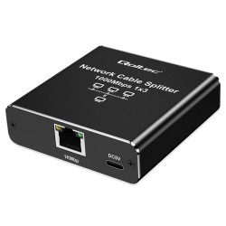 Rozdzielacz Splitter Ethernet mini SWITCH 1x3 RJ45 | 1000Mb/… | PartsPC.pl