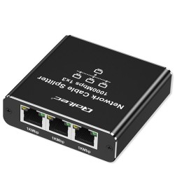 Rozdzielacz Splitter Ethernet mini SWITCH 1x3 RJ45 | 1000Mb/… | PartsPC.pl