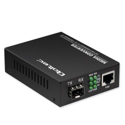 Dwukierunkowy Media Konwerter SWITCH Ethernet 1x RJ45 1x SFP… | PartsPC.pl