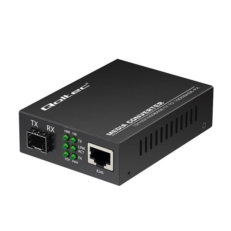 Dwukierunkowy Media Konwerter SWITCH Ethernet 1x RJ45 1x SFP… | PartsPC.pl
