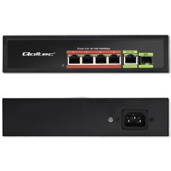 Przełącznik sieciowy SWITCH FAST ETHERNET PoE 4x RJ45 PoE 1x… | PartsPC.pl