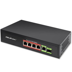 Przełącznik sieciowy SWITCH FAST ETHERNET PoE 4x RJ45 PoE 1x… | PartsPC.pl