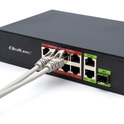 Przełącznik sieciowy SWITCH FAST Ethernet 8x RJ45 PoE 2x RJ4… | PartsPC.pl