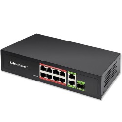 Przełącznik sieciowy SWITCH FAST Ethernet 8x RJ45 PoE 2x RJ4… | PartsPC.pl