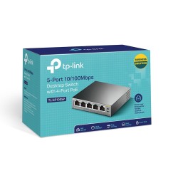 Switch niezarządzalny TP-Link TL-SF1005P 5x10/100 4xPoE 63,5… | PartsPC.pl