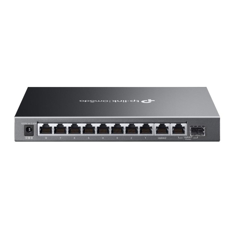 Switch zarządzalny TP-Link Omada ES210GMP 9x10/100/1000 (8x … | PartsPC.pl