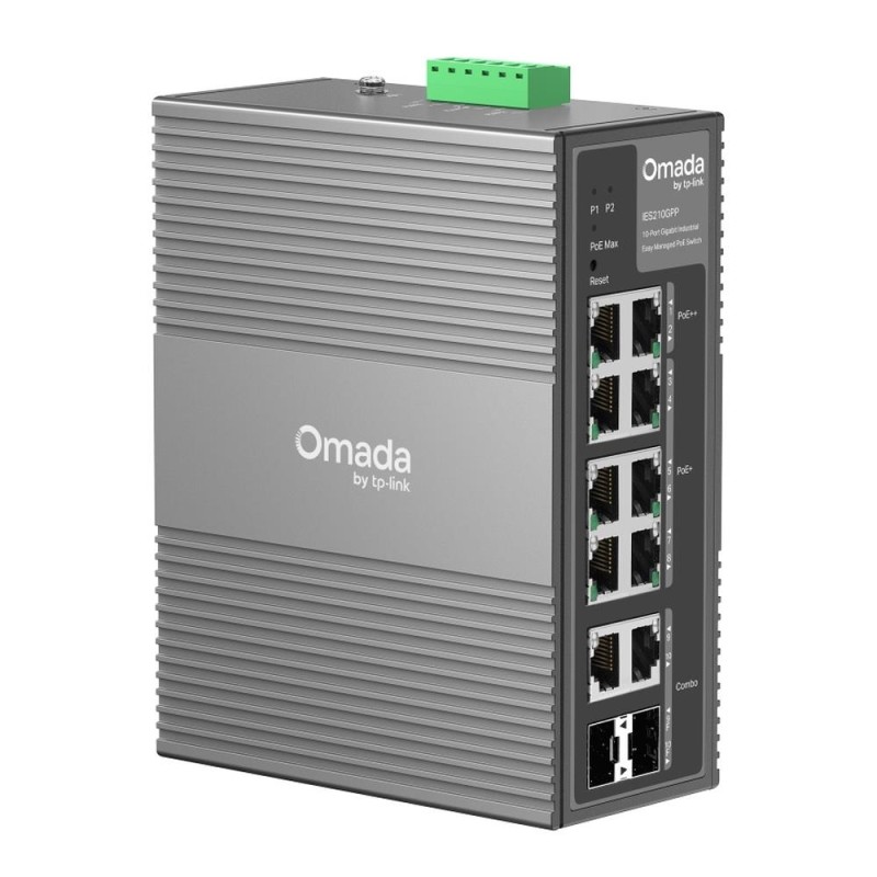Switch zarządzalny TP-Link Omada IES210GPP 2x1GbE PoE++ 6x1G… | PartsPC.pl