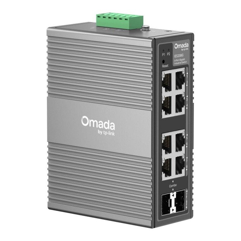 Switch zarządzalny TP-Link Omada IES208G 6x1GbE 2xSFP/RJ45 C… | PartsPC.pl
