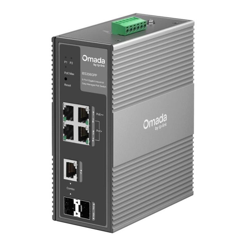 Switch zarządzalny TP-Link Omada IES206GPP 1x1GbE PoE++ 3xGb… | PartsPC.pl