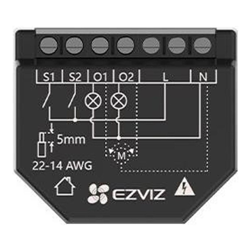 Przekaźnik inteligentny EZVIZ CS-T36-R100-WM (WiFi) | PartsPC.pl