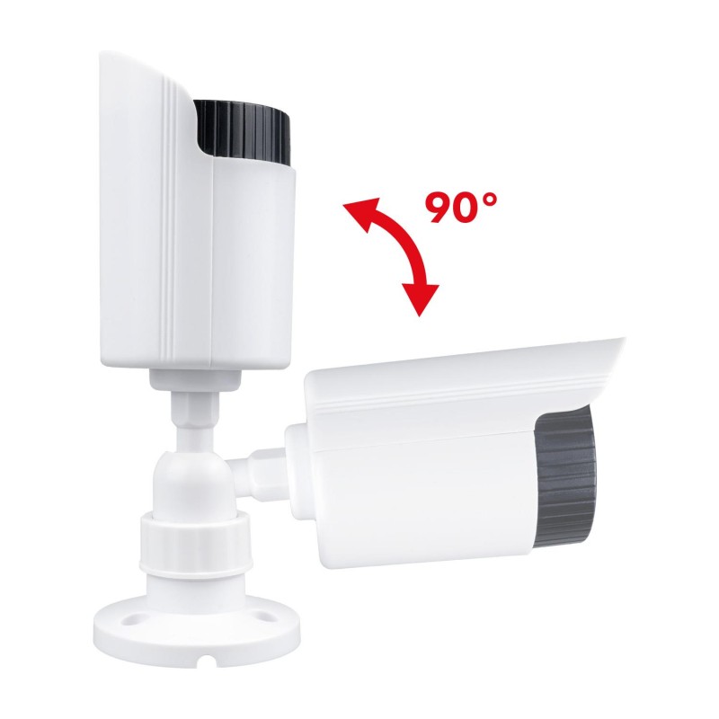 Atrapa kamery tubowej Maclean IR1800 W, diody IR LED, biała,… | PartsPC.pl