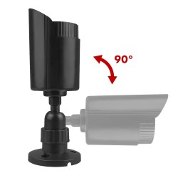 Atrapa kamery tubowej Maclean IR1800 B, diody IR LED, czarna… | PartsPC.pl