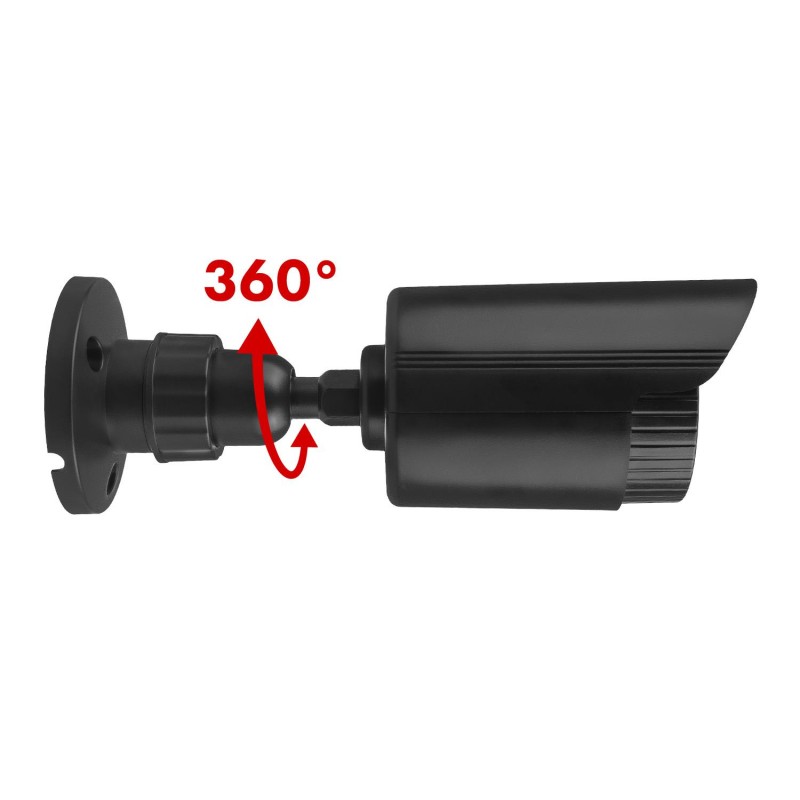 Atrapa kamery tubowej Maclean IR1800 B, diody IR LED, czarna… | PartsPC.pl