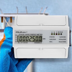Trójfazowy dwukierunkowy elektroniczny licznik | miernik zuż… | PartsPC.pl