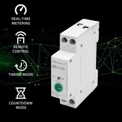 Przekaźnik 63A na szynę DIN z licznikiem energii elektryczne… | PartsPC.pl