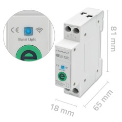 Przekaźnik 63A na szynę DIN z licznikiem energii elektryczne… | PartsPC.pl