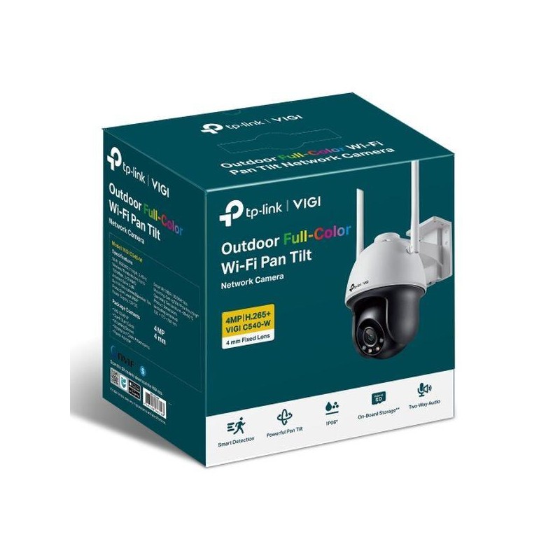 Kamera zewnętrzna 4MP WiFi  VIGI C540-W(4mm) | PartsPC.pl