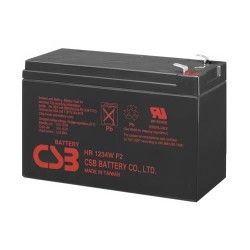 Akumulator żelowy CSB HR1234W F2 12V 9Ah | PartsPC.pl