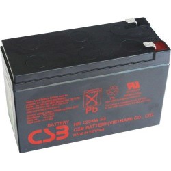 Akumulator żelowy CSB HR1234W F2 12V 9Ah | PartsPC.pl