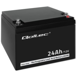 Akumulator AGM | 12V | 24Ah | max.7.2A | PartsPC.pl
