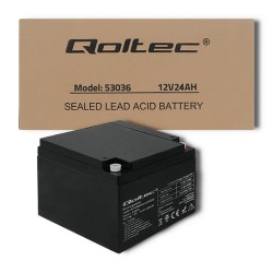 Akumulator AGM | 12V | 24Ah | max.7.2A | PartsPC.pl