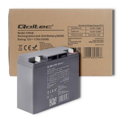 Akumulator AGM 12V | 17Ah | max. 255A | PartsPC.pl