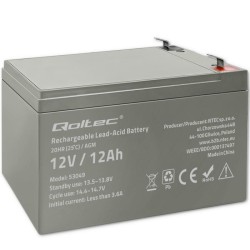 Akumulator AGM 12V | 12Ah | PartsPC.pl