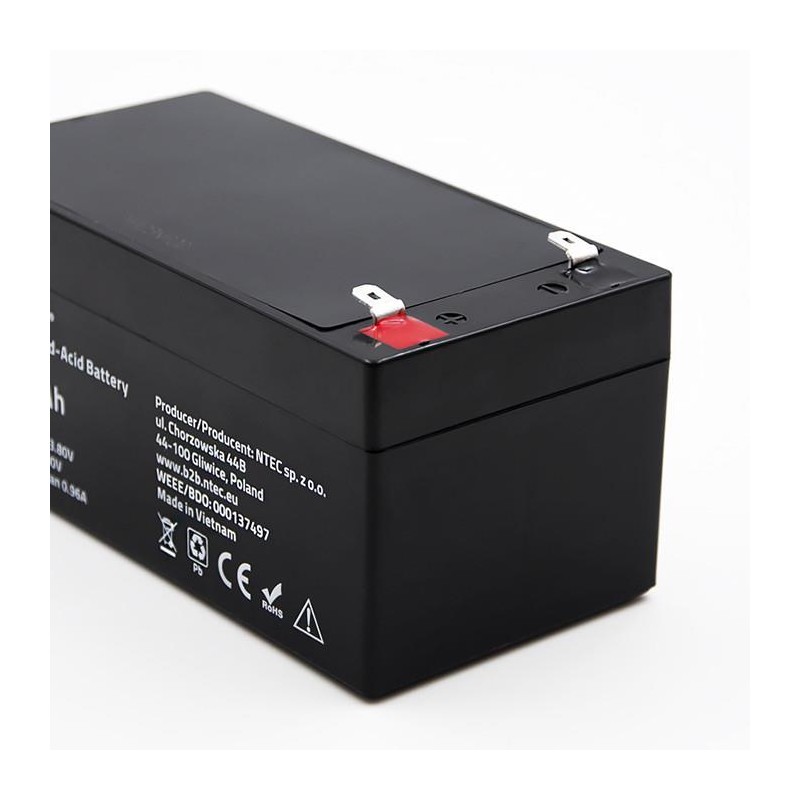 Akumulator AGM | 12V | 3.3Ah | max. 49.5A | PartsPC.pl