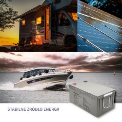 Akumulator AGM | 12V | 200Ah | max. 3000A | PartsPC.pl