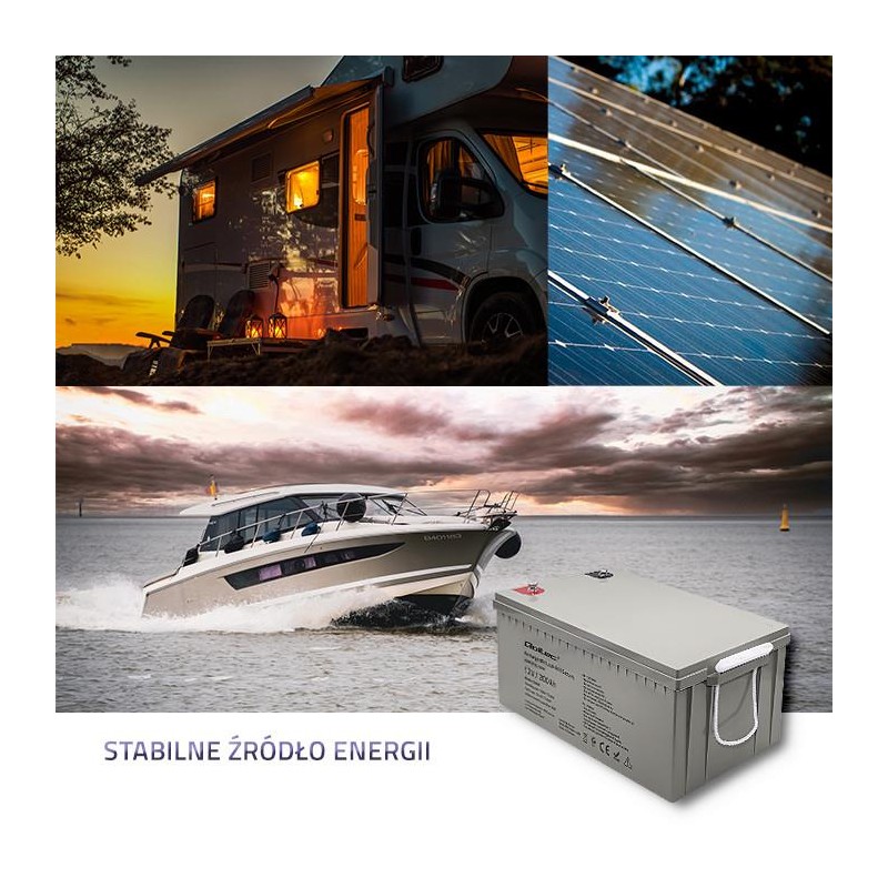 Akumulator AGM | 12V | 200Ah | max. 3000A | PartsPC.pl