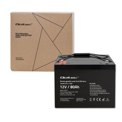 Akumulator AGM | 12V | 80Ah | PartsPC.pl