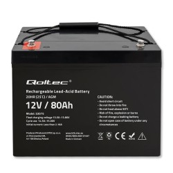 Akumulator AGM | 12V | 80Ah | PartsPC.pl