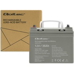 Akumulator AGM | 12V | 36Ah | max. 540A | PartsPC.pl