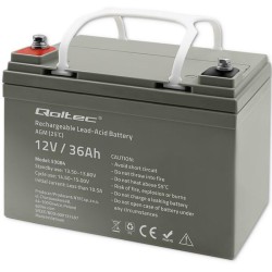 Akumulator AGM | 12V | 36Ah | max. 540A | PartsPC.pl