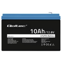 Akumulator LiFePO4 Qoltec Litowo-Żelazowo-Fosforanowy | 12.8… | PartsPC.pl