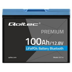 Akumulator LiFePO4 Qoltec Litowo-Żelazowo-Fosforanowy | 12.8… | PartsPC.pl